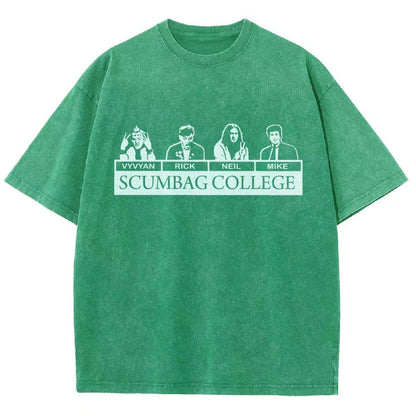 Scumbag College  Vintage Distressed T-shirt 2509000242