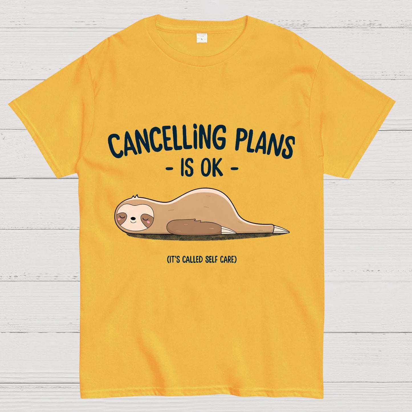 Cancelling Plans Is Ok Funny Nerdy T-Shirt