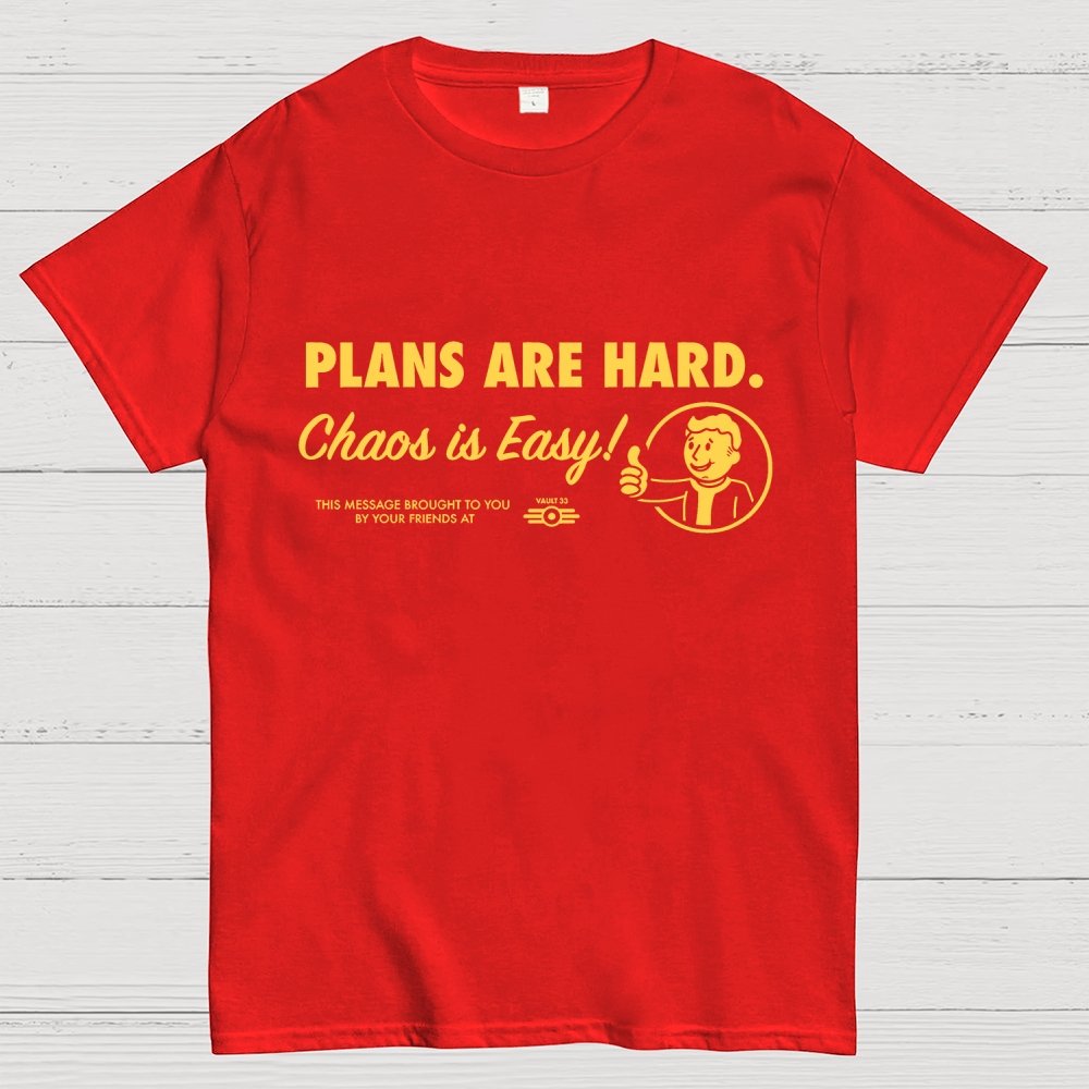 Chaos Is Easy Geek T-Shirt