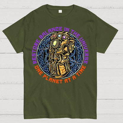 Restore Balance Geek T-Shirt