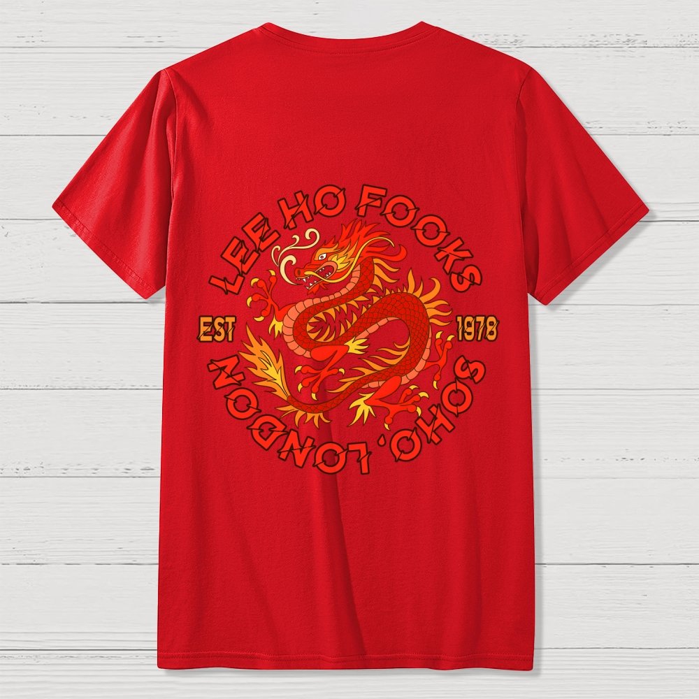 Mystery Town's (Werewolves of London) Back Printing Geek T-Shirt