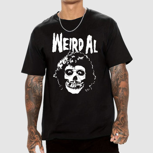 Weird Musician meets the Punk Band Unisex Geek T-Shirt