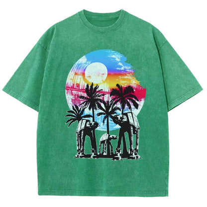 Summer Assault Vintage Distressed T-shirt