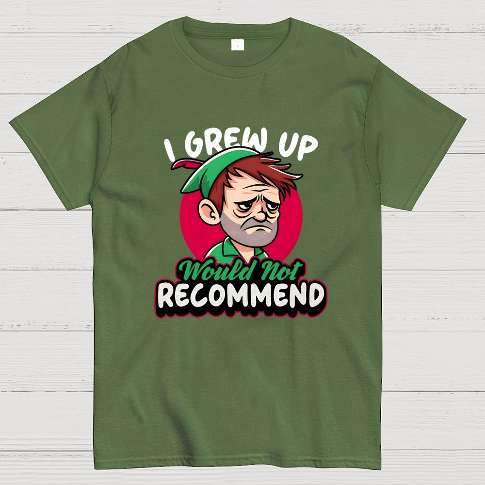 No Happy Thoughts Left Geek T-Shirt
