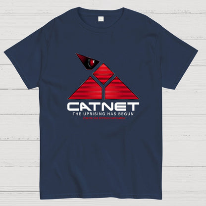 Rise Of The Meowchines Geek T-Shirt
