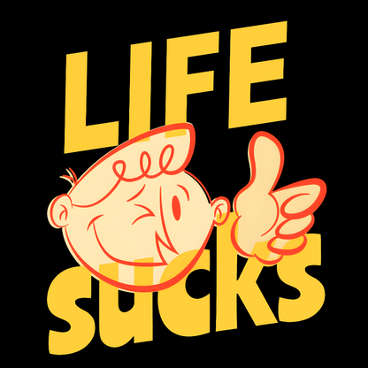 Life Sucks Geek T-Shirt