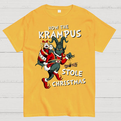 How The Krampus Stole Christmas Geek T-Shirt