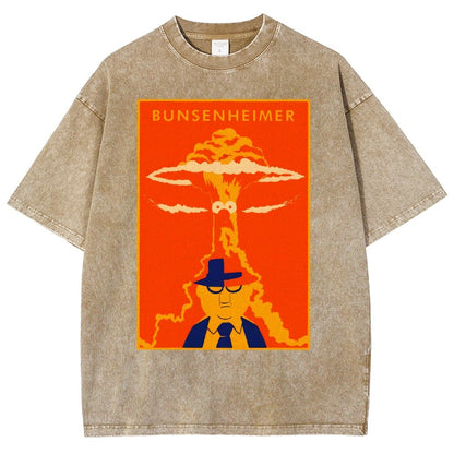 Bunsenheimer ！Vintage Distressed T-shirt