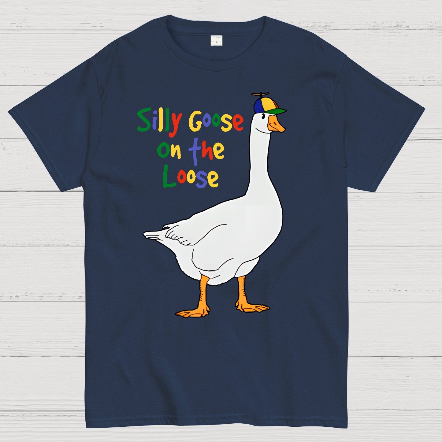 Silly Goose on the Loose Geek T-Shirt