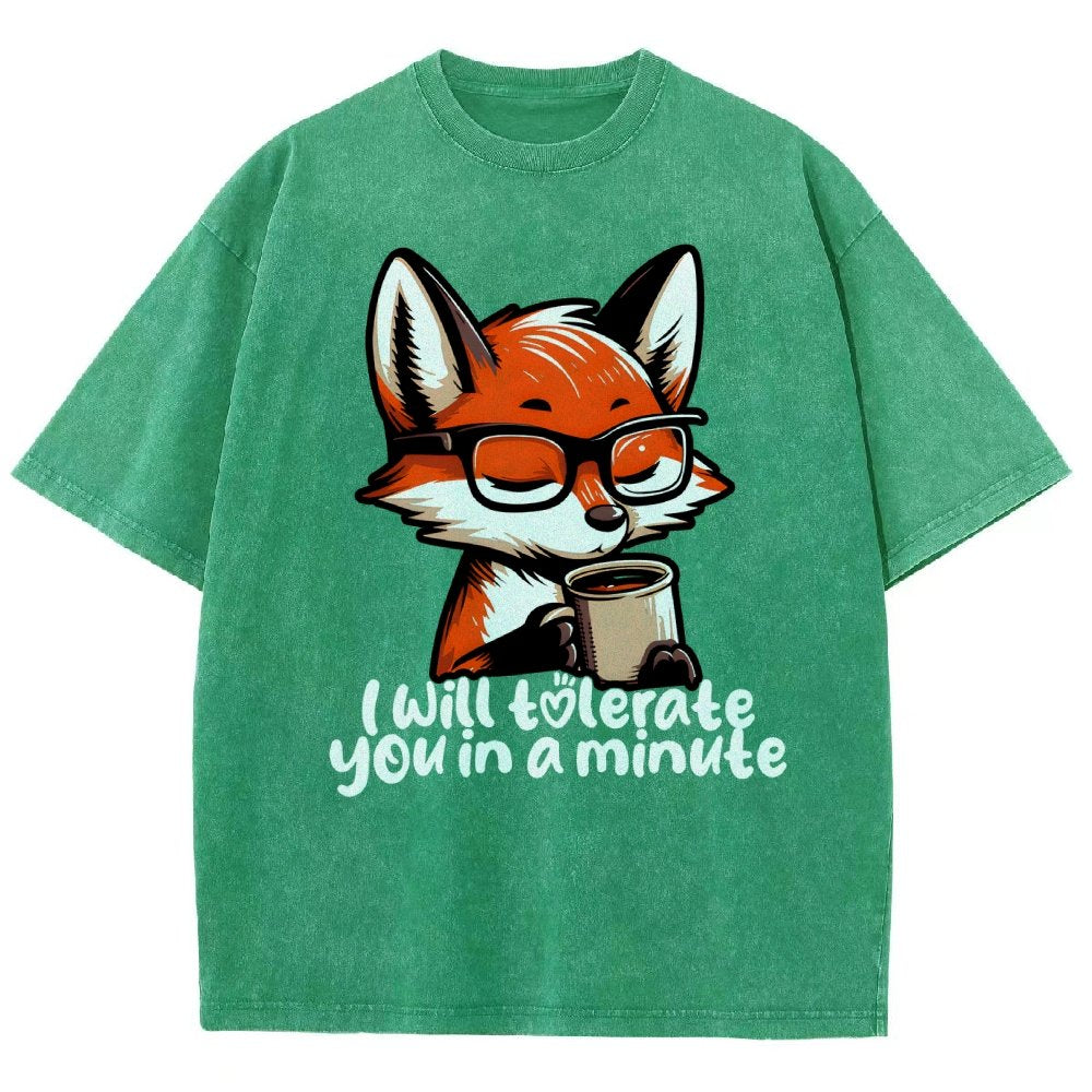 Tolerant Fox Vintage Distressed T-shirt