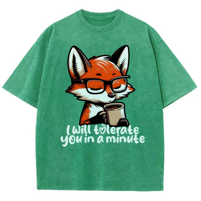 Tolerant Fox Vintage Distressed T-shirt