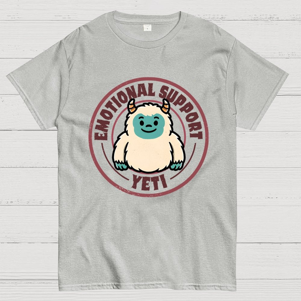 Emotional Support Yeti Geek T-Shirt