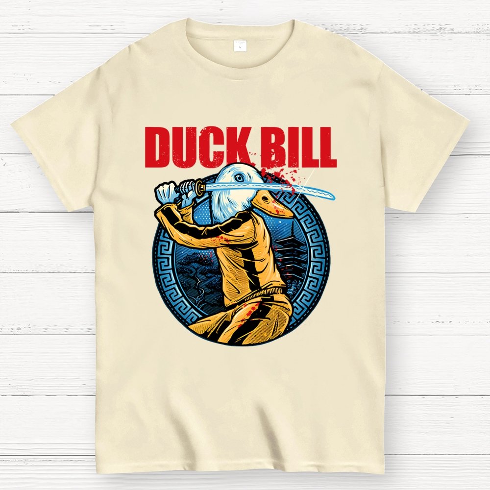 Chinese Kung Fu Duck Geek T-Shirt