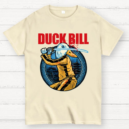 Chinese Kung Fu Duck Geek T-Shirt