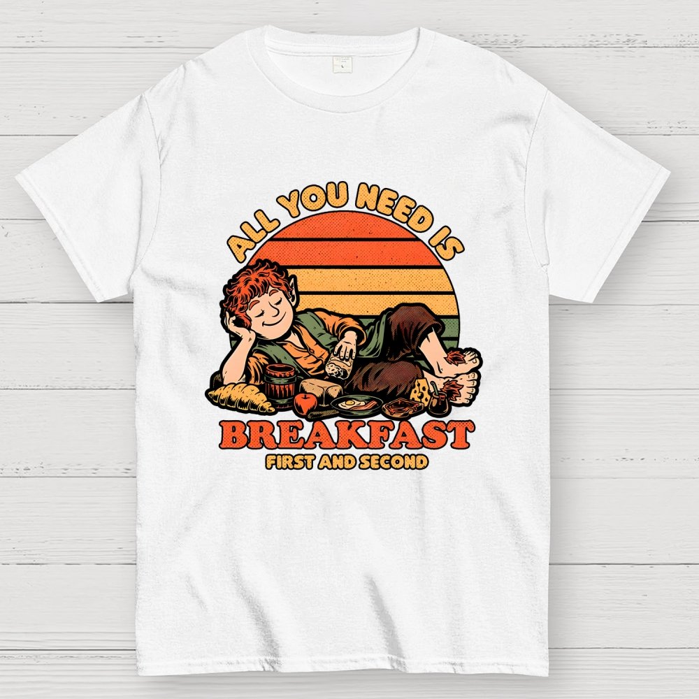 Breakfast Food Movie Geek T-Shirt