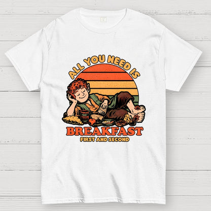 Breakfast Food Movie Geek T-Shirt