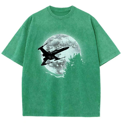 Moonlight Fighter Vintage Distressed T-shirt