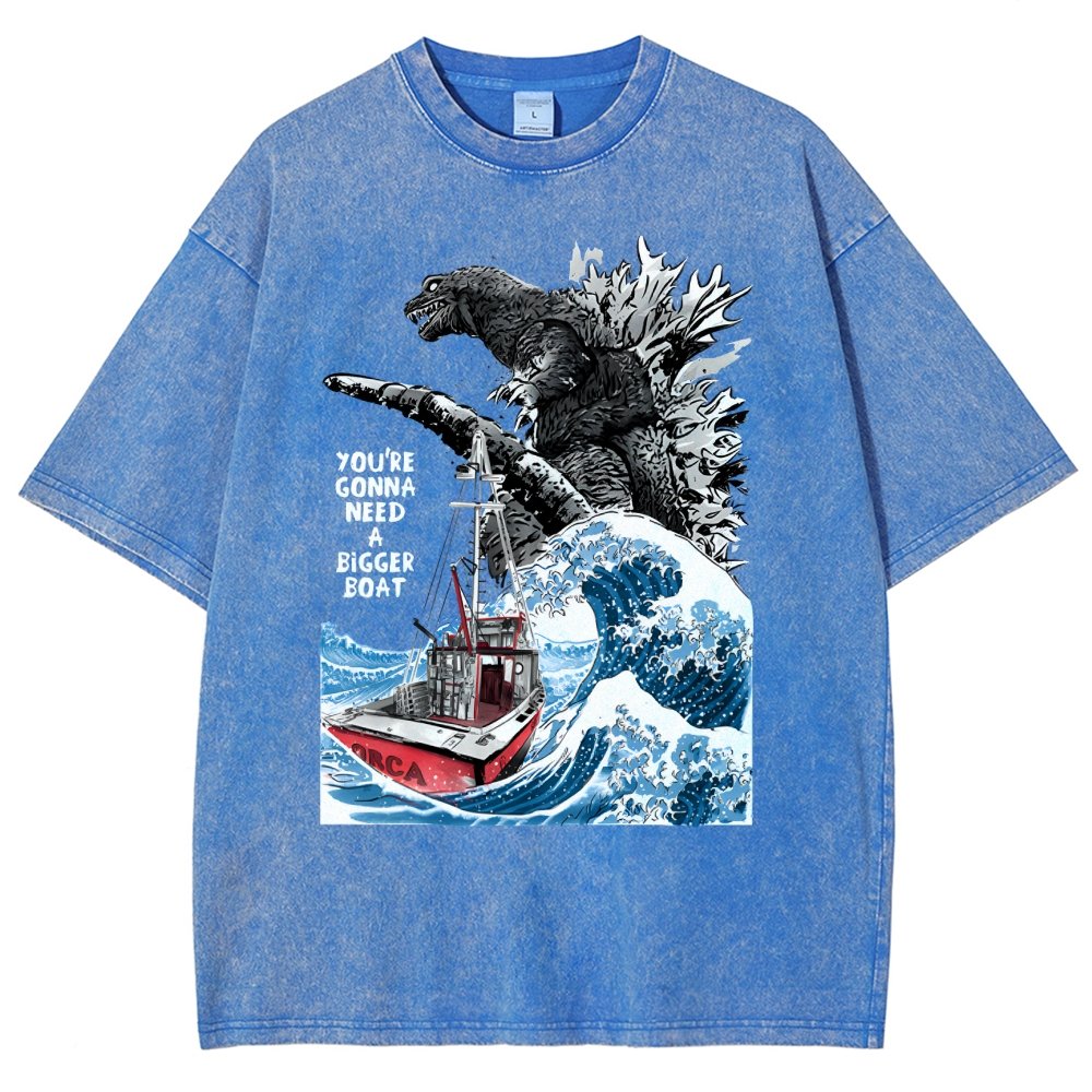 You need a bigger boat Funny Vintage Distressed T-shirt