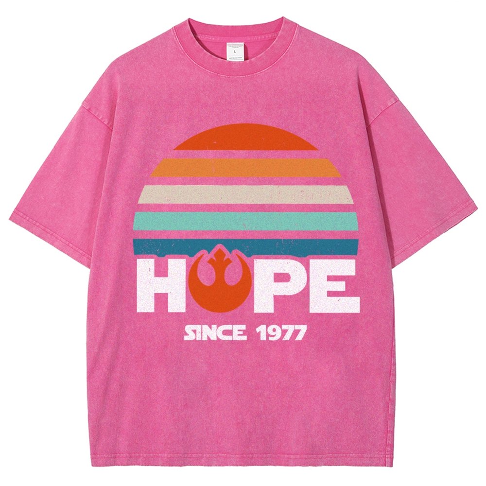Hope Since 1977 Vintage Distressed T-shirt