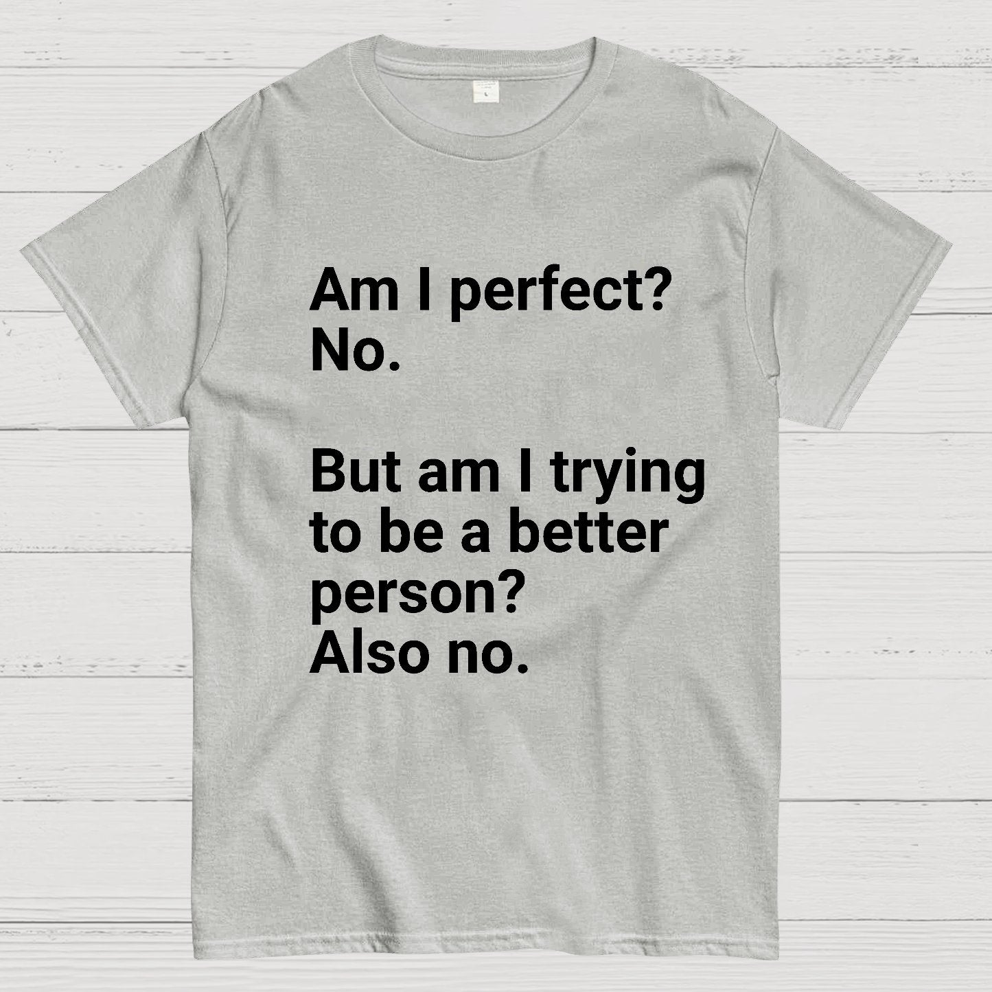 Am I Perfect No Nerdy T-Shirt