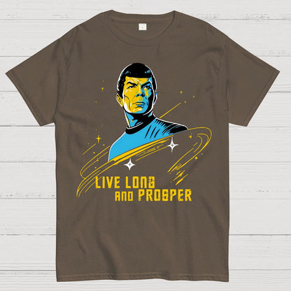 Live Long And Prosper Geek T-Shirt