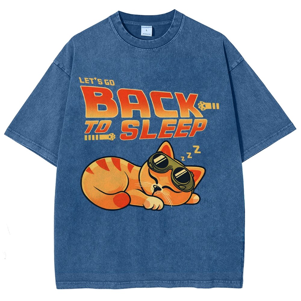 Back To Sleep Vintage Distressed T-shirt