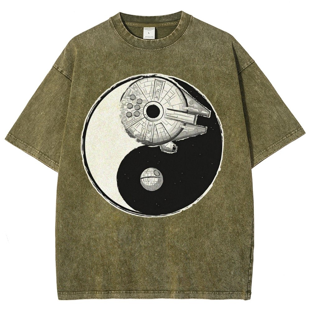 The Power Of Balance Vintage Distressed T-shirt