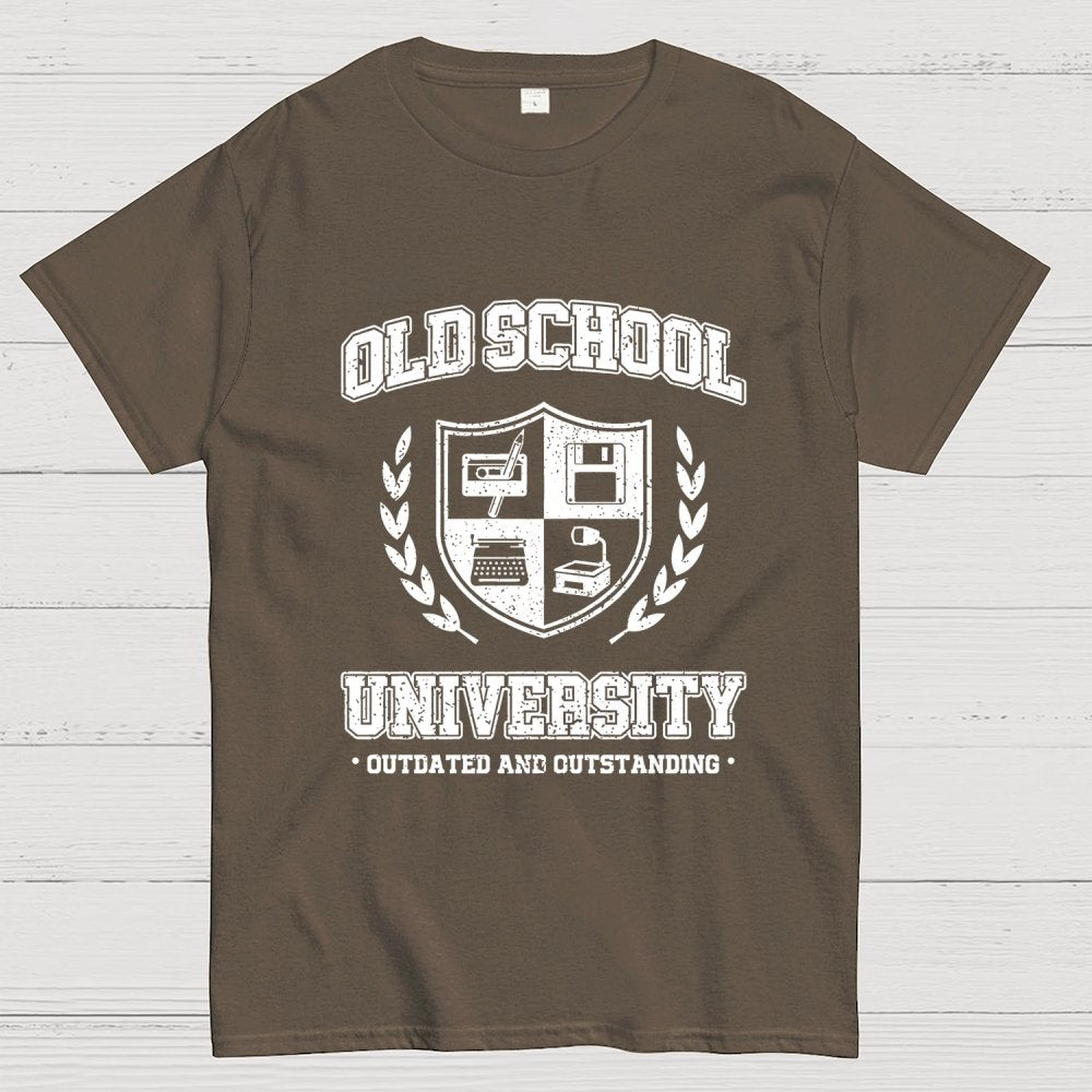 Old School University Unisex Geek T-Shirt