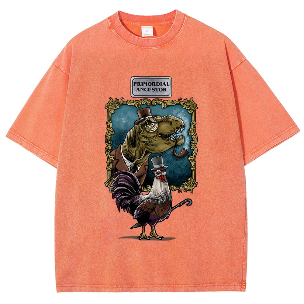 Primordial Ancestor Vintage Distressed T-shirt