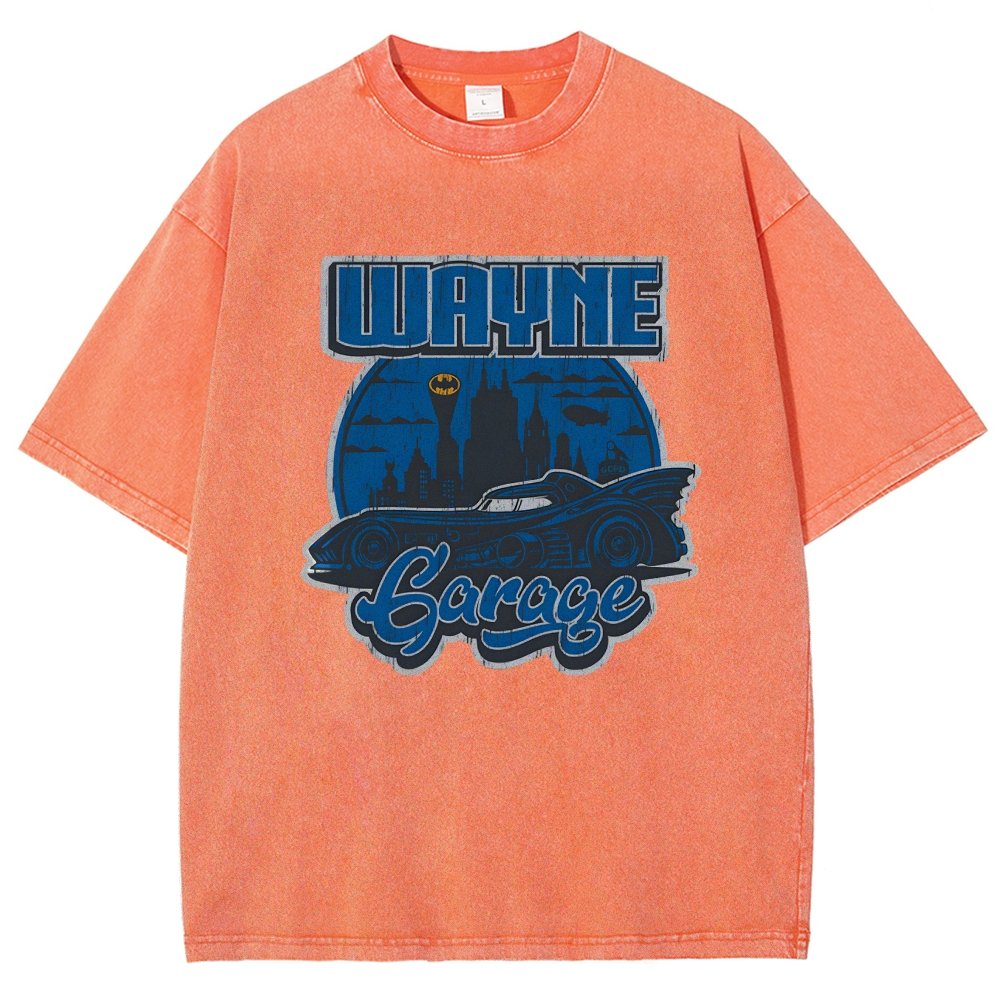 Wayne Garage Vintage Distressed T-shirt