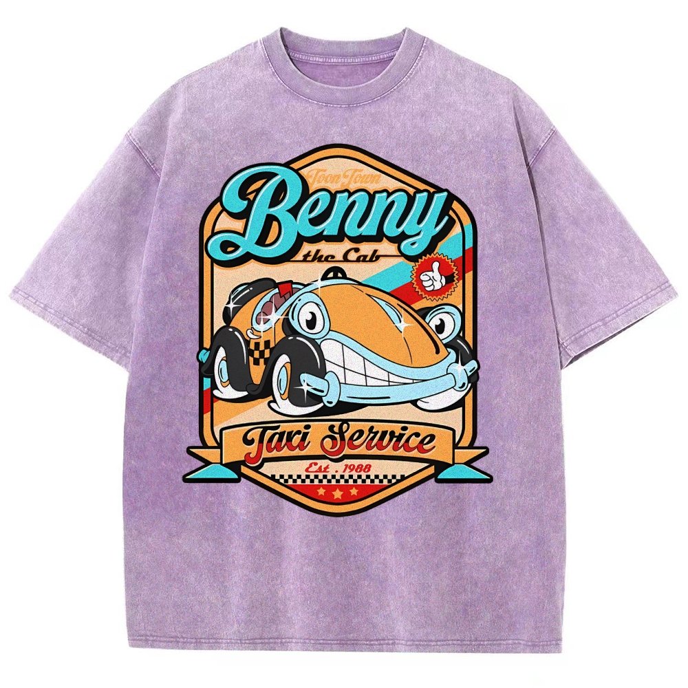 Buddy The Cab Vintage Distressed T-shirt