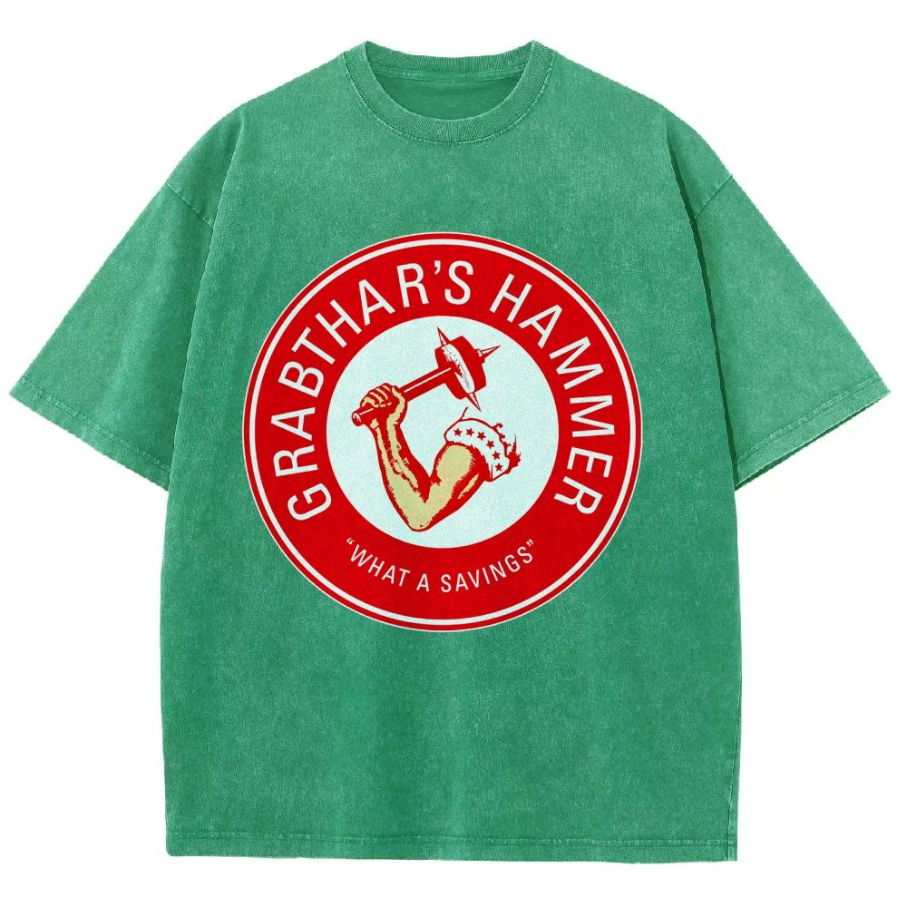 By Galactic's hammer… what a savings. Vintage Distressed T-shirt