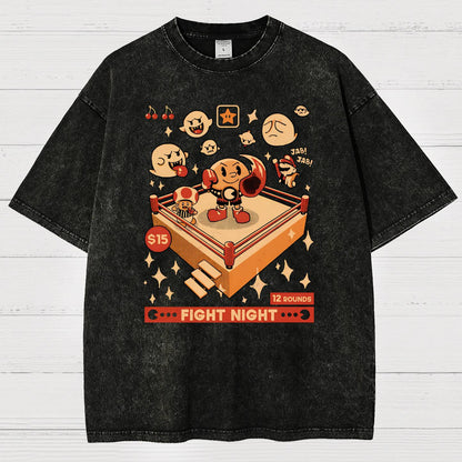 Retro Arcade Showdown Vintage Distressed T-shirt