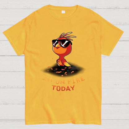 I‘m On Fire Today Geek T-Shirt