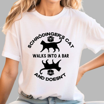 Schrödinger's Cat Geeky T-Shirt