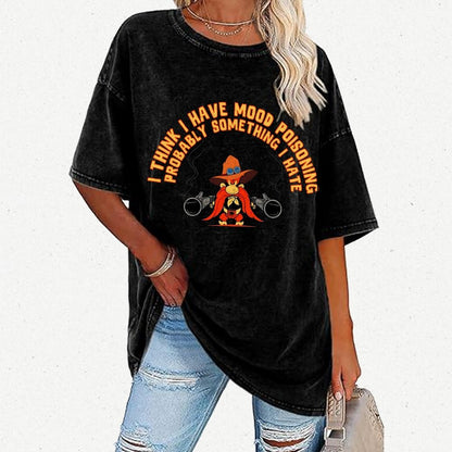 A Bad Case Of Mood Poisoning Vintage Distressed T-shirt