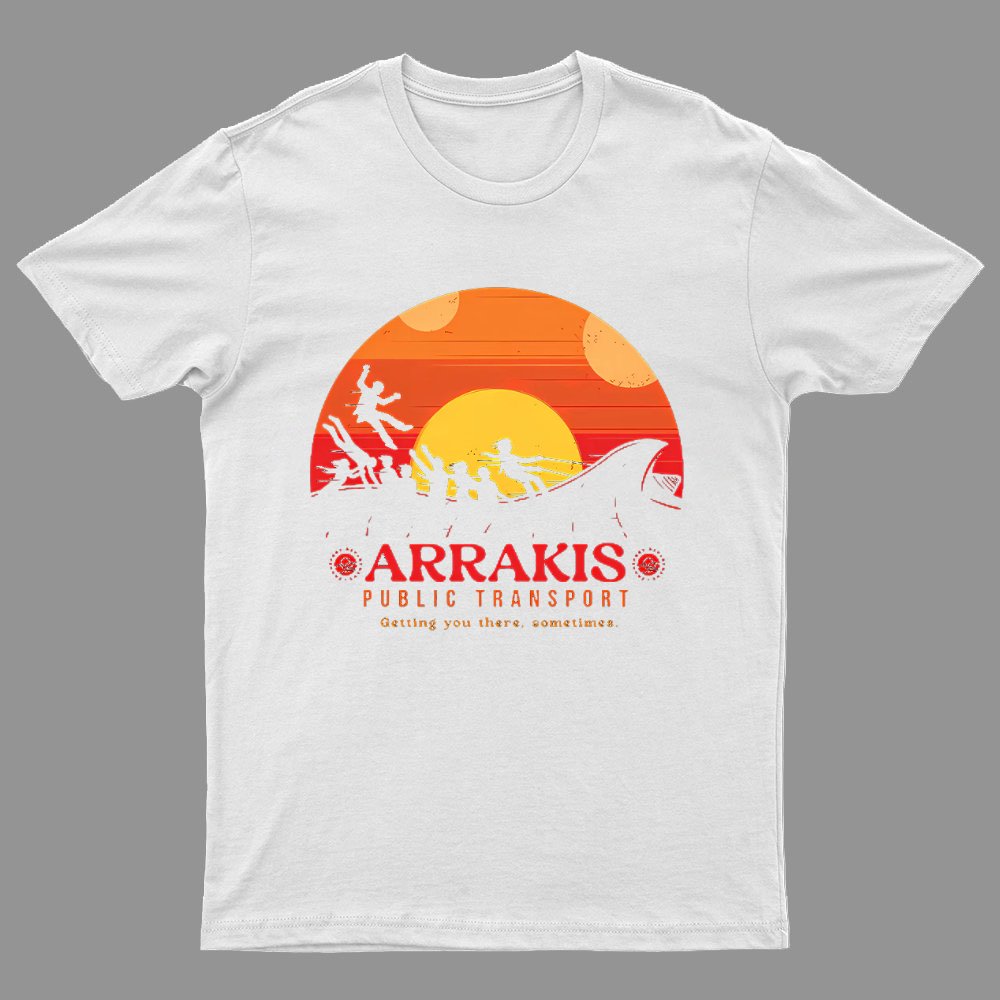 Mystic Land Getting You There Sometimes Geeky T-Shirt
