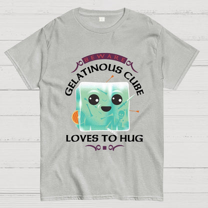 Gelatinous Cube Loves To Hug Geek T-Shirt