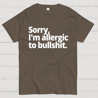 I'm Sorry I'm Allergic To Bullshit Geek T-Shirt