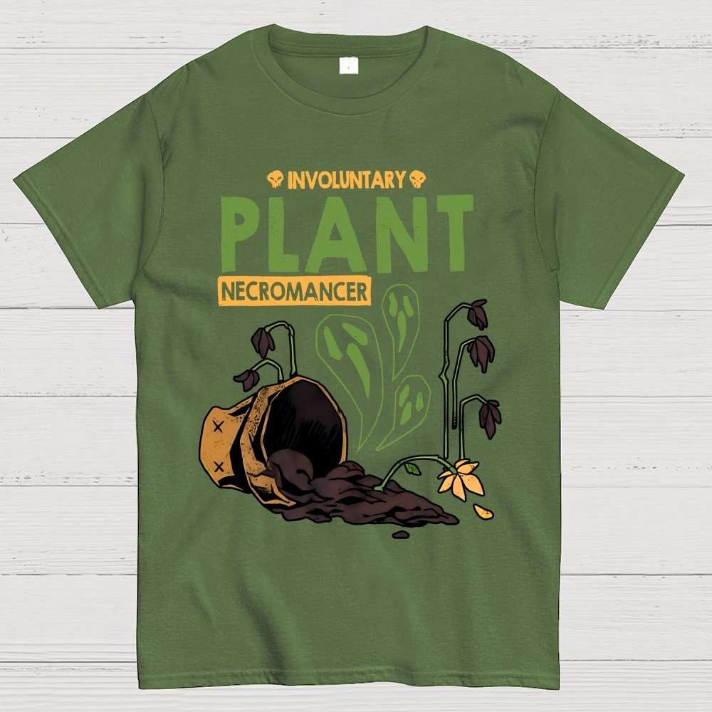 Involuntary Plant Necromancer Unisex Geek T-Shirt