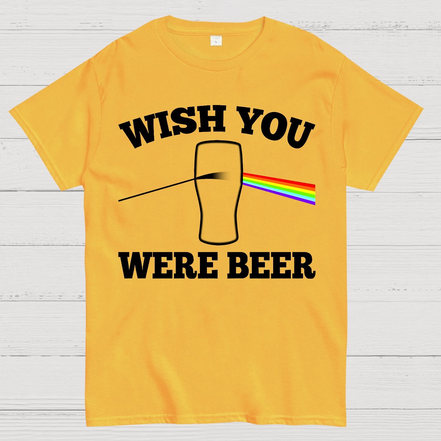 Wish You Were Beer Geek T-Shirt
