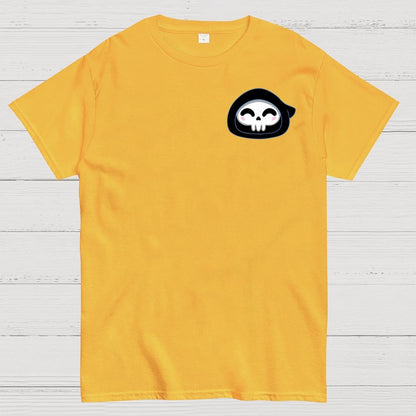 Right Behind You Halloween Front And Back Printing Geek T-Shirt