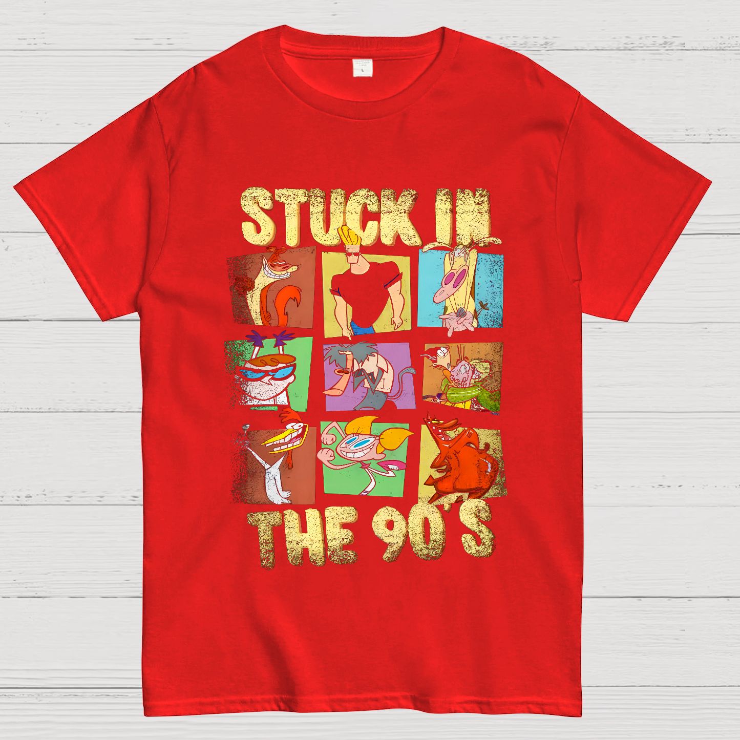 Stuck In The 90‘s Geek T-Shirt