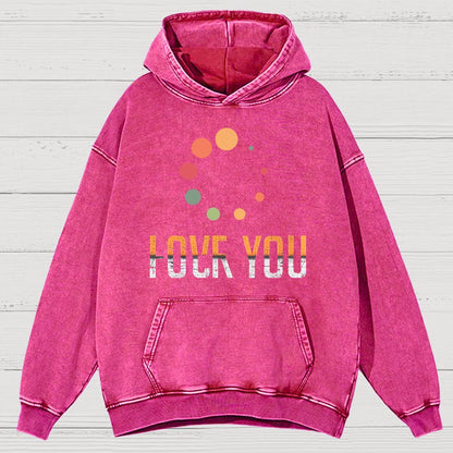 Complex Emotions Loading Vintage Distressed Hoodie