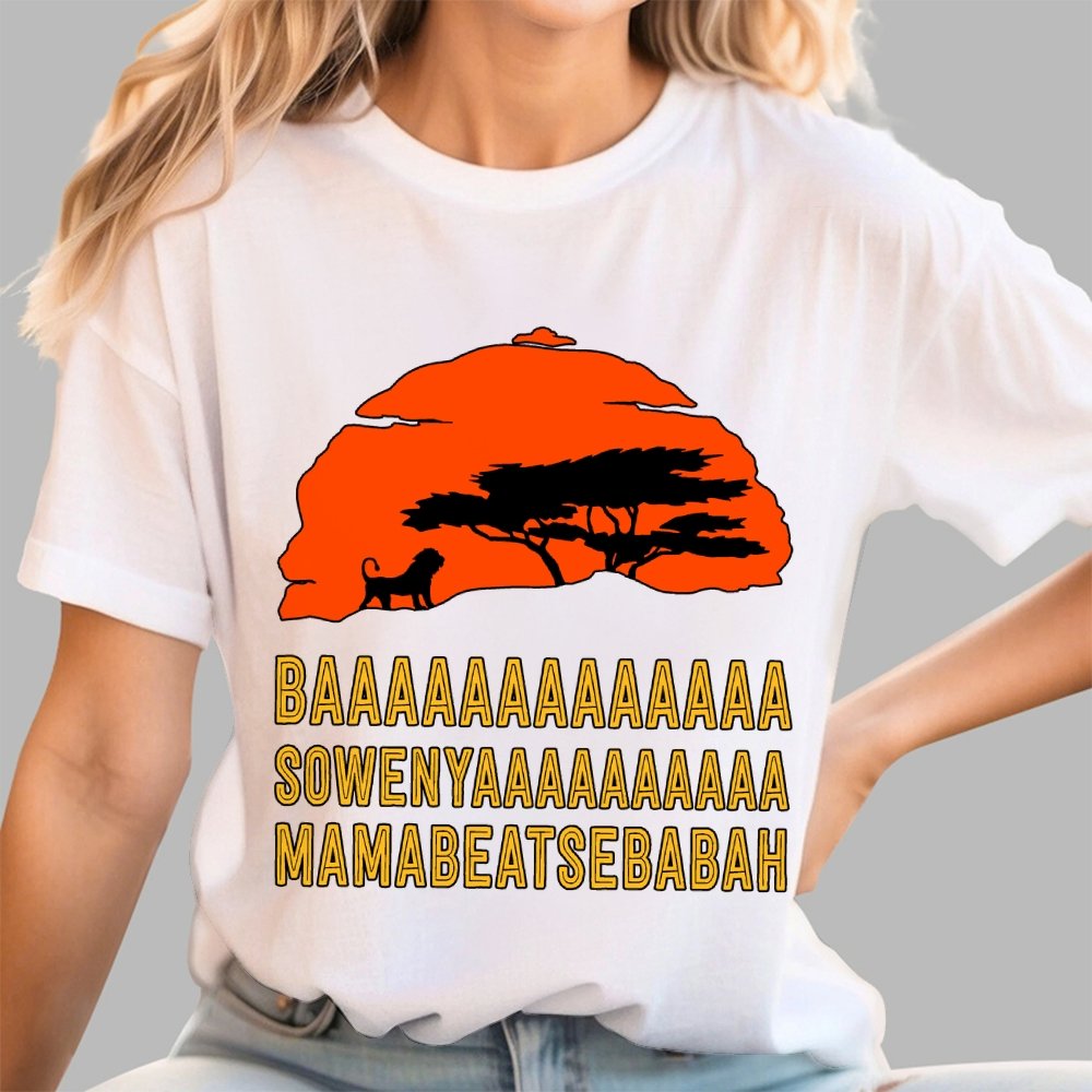 Baaa Sownyaaa Mamabeatsebabah Unisex Geek T-Shirt
