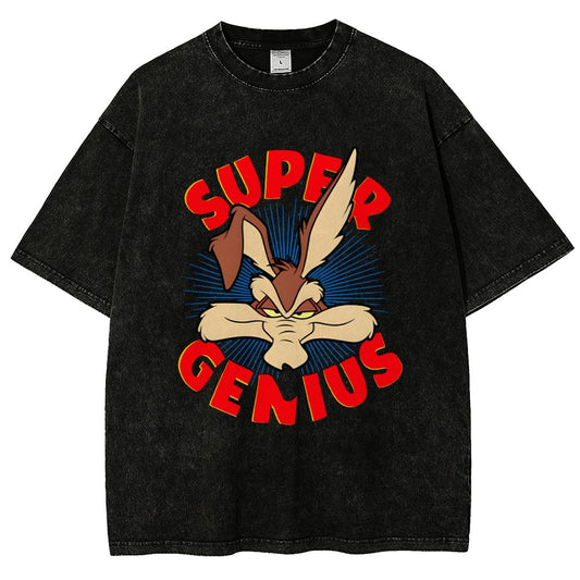 Super Genius Vintage Distressed T-shirt