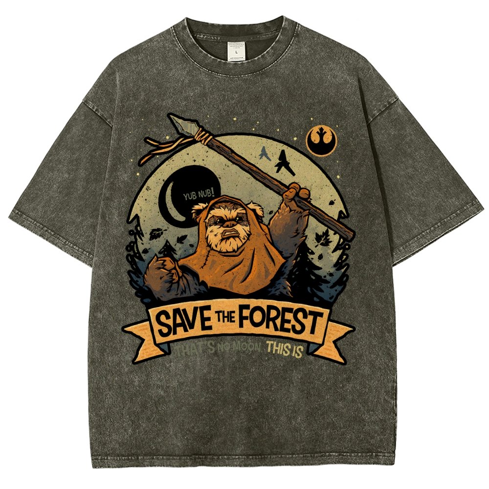 Save The Mystic Grove Vintage Distressed T-shirt