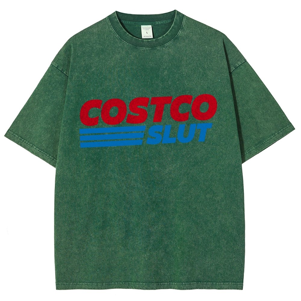 Costco Slut Vintage Distressed T-shirt