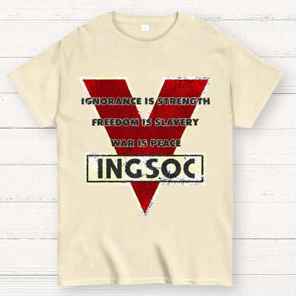 Lgnorance Is Strength Tri Blend Sarcasm Geek T-Shirt