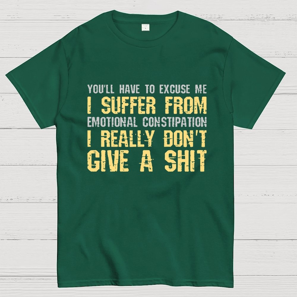 Emotional Constipation Geek T-Shirt